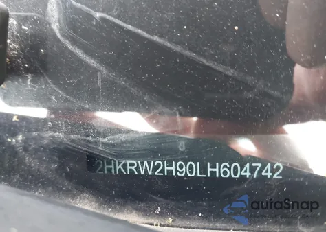 2020 Honda Cr-V Awd Touring from USA, damaged, VIN 2HKRW2H90LH604742